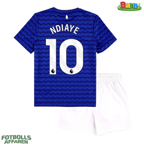 Everton Iliman Ndiaye #10 Hemmaställ Barn 2025-26 Kortärmad (+ Korta byxor)